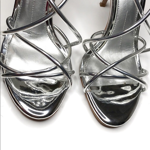 3 🟪 for $40 Tubular Mirrored Dress Sandal Gianni Bini EUC 7 - Picture 9 of 9